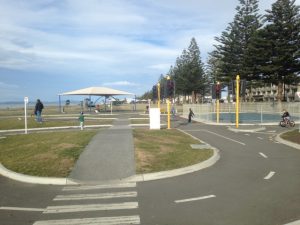 Marine Parade Playground and Mini Bike Track, Napier Kids On Board