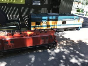 Marine Gardens playground, train and splash pad, Raumati Beach Kids On Board