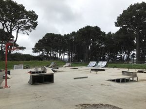 Southern Walkway loop, with playground / skatepark stops, Wellington Kids On Board