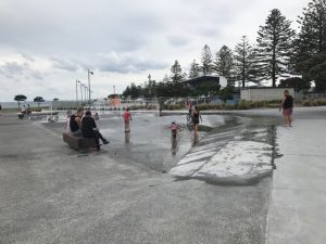 Marine Parade walkway, Napier Kids On Board