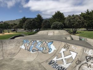 Skatepark and playground, Waikanae Kids On Board